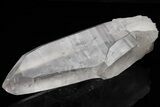 Striated Lemurian Quartz Crystal - Brazil #212546-2